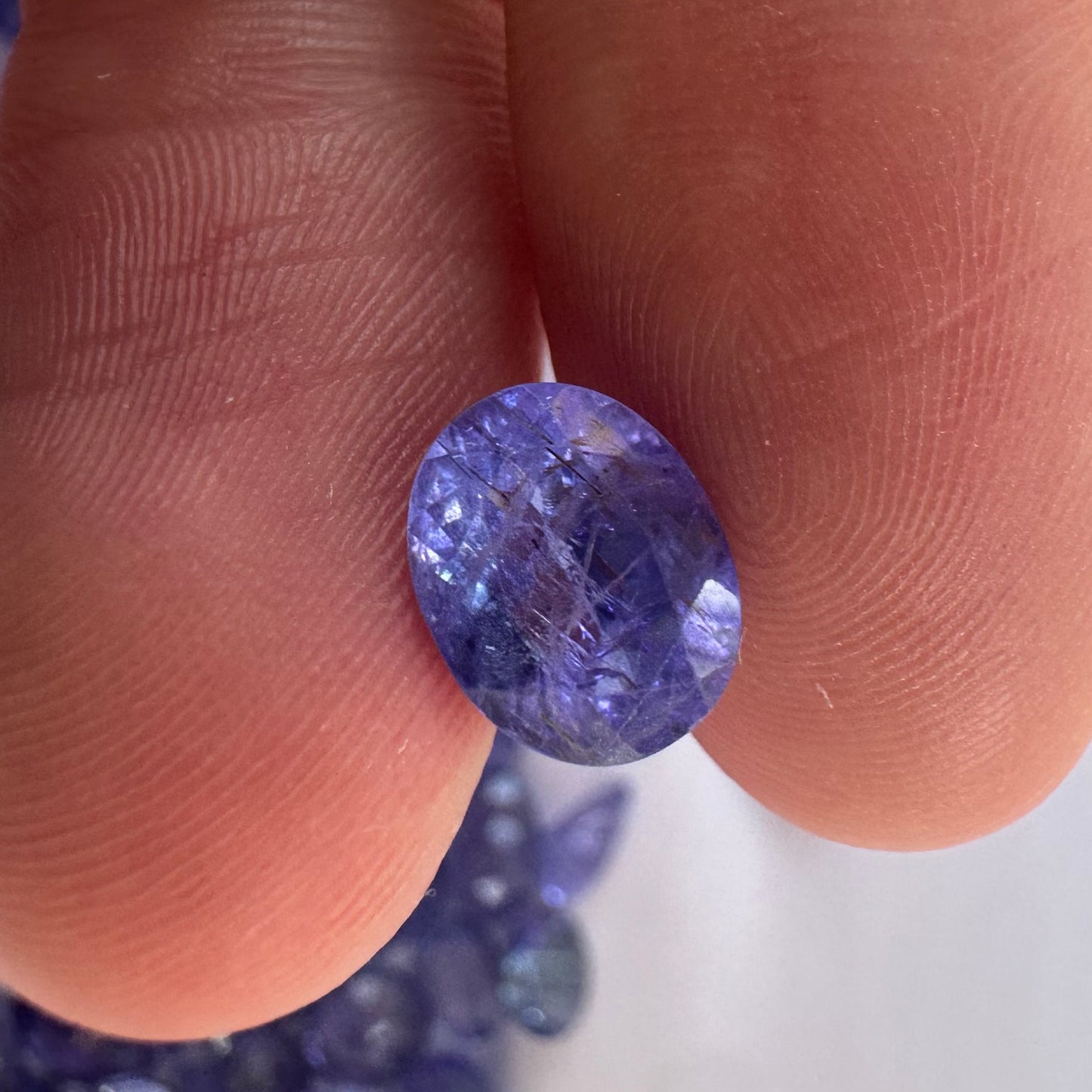 Natural Tanzanite between 0.80-2.5 Carats size – Bulk Loose Gemstones Mix cut inclusion