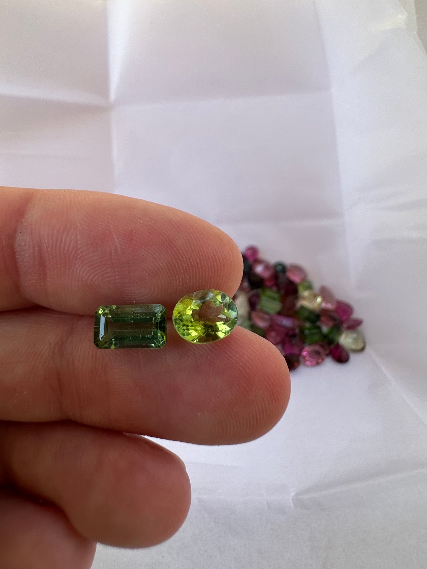 Natural Tourmaline between 0.80-2 Carats size – Bulk Loose Gemstones AA Mix