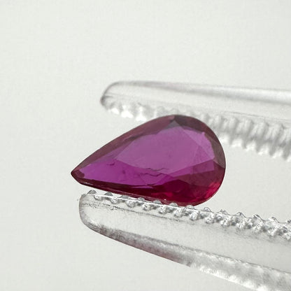 Pair of Natural Siam Rubies (Thailand) 0.75ct | No-Heat