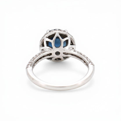 French Eagle's head hallmark for 18k solid gold stamped on the ring band