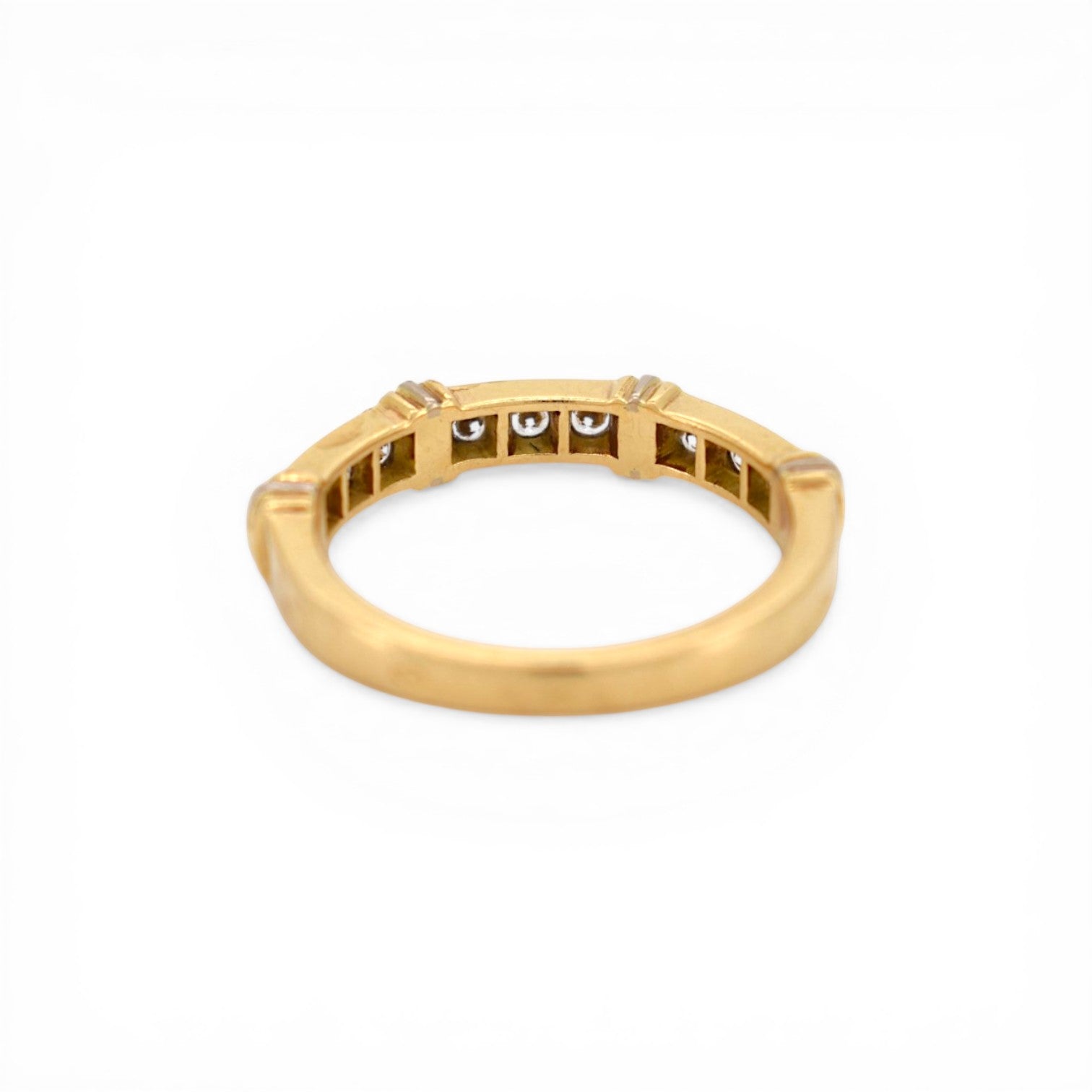 Cartier ring back on 18k gold Contessa 