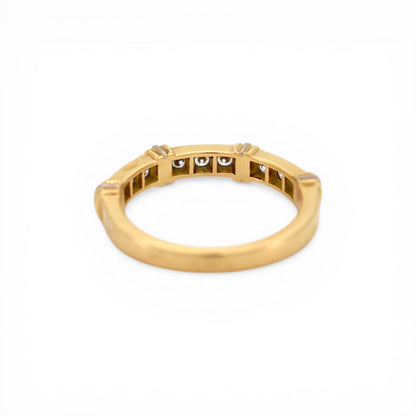 Cartier ring back on 18k gold Contessa 