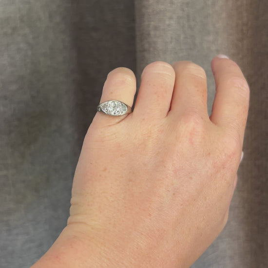 video of trilogy diamonds ring