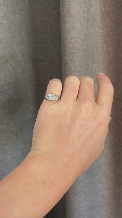 video of trilogy diamonds ring